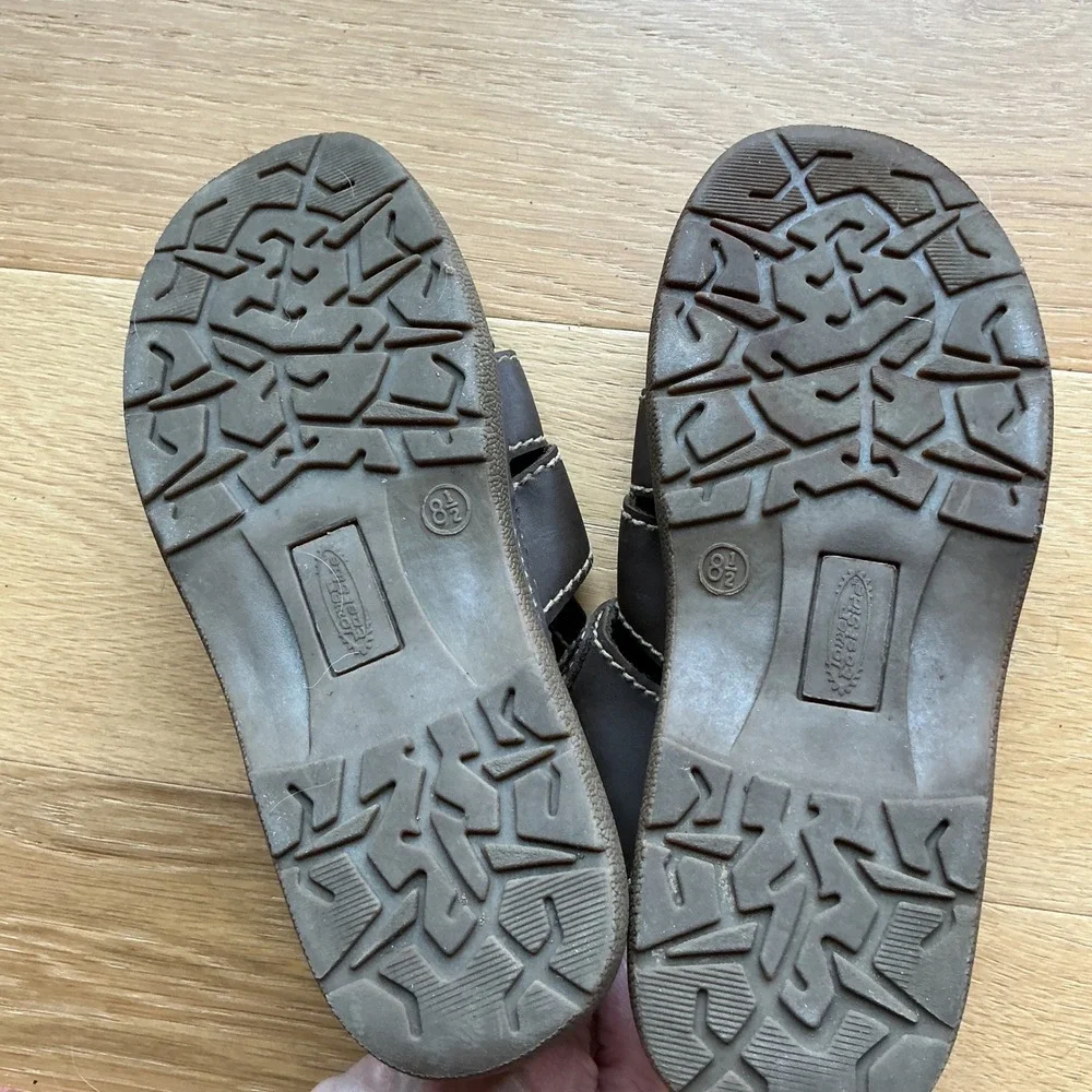 Lower East Side Fisherman Sandals Womens 8.5 Brown Platform 90s Grunge Y2K Retro
